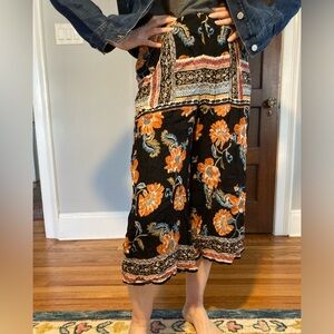 Patrons of peace palazzo pant- size M